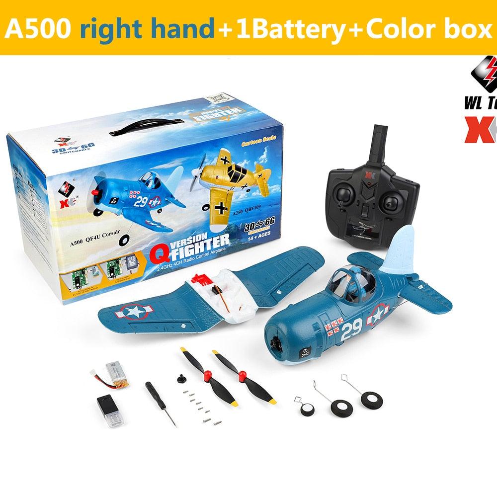 WLtoys XK A500 A250 RC Plane - 2.4G 3D 6G 4Ch RC Airplane Fixed Wing Plane Outdoor Toys Drone RTF Upgrade Version Digital Servo 1020 Motor 8 WLtoys XK A500 A250 RC Plane - 2.4G 3D 6G 4Ch RC Airplane Fixed Wing Plane Outdoor Toys Drone RTF Upgrade Version Digital Servo 1020 Motor - Image 8