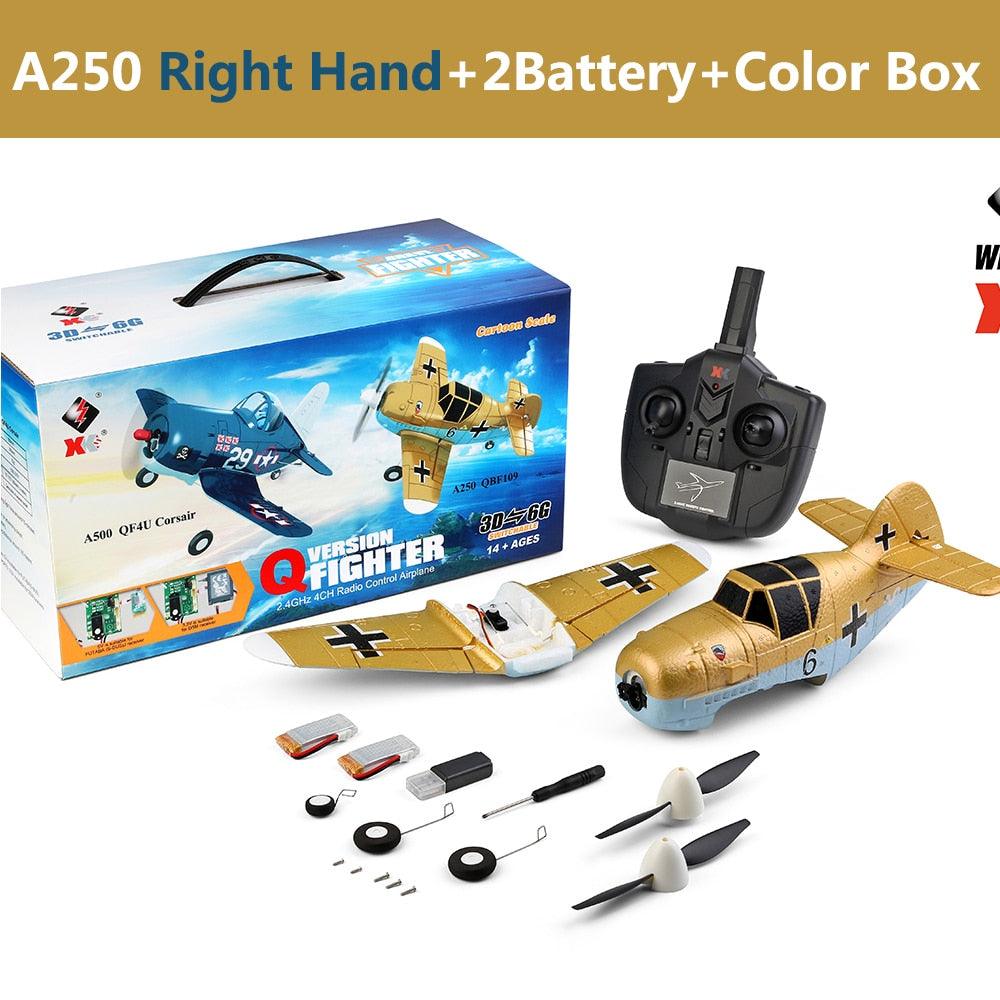 WLtoys XK A500 A250 RC Plane - 2.4G 3D 6G 4Ch RC Airplane Fixed Wing Plane Outdoor Toys Drone RTF Upgrade Version Digital Servo 1020 Motor 4 WLtoys XK A500 A250 RC Plane - 2.4G 3D 6G 4Ch RC Airplane Fixed Wing Plane Outdoor Toys Drone RTF Upgrade Version Digital Servo 1020 Motor - Image 4