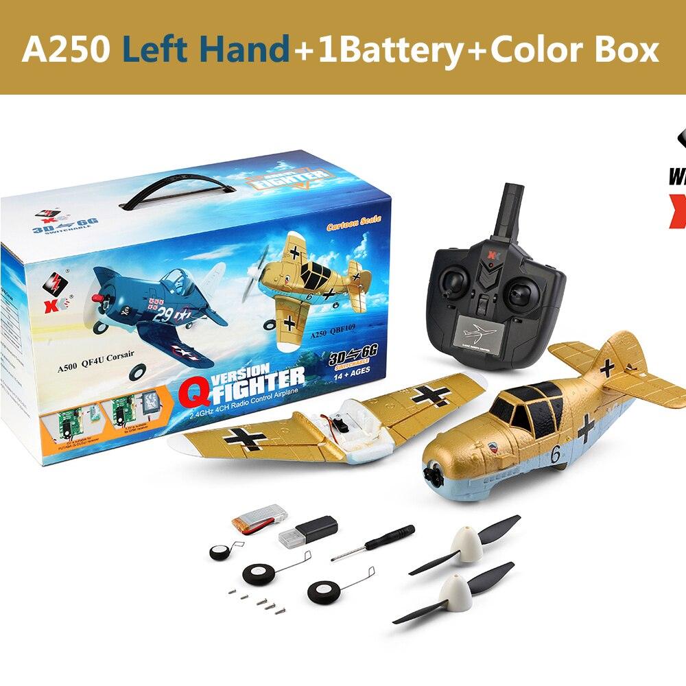 WLtoys XK A500 A250 RC Plane - 2.4G 3D 6G 4Ch RC Airplane Fixed Wing Plane Outdoor Toys Drone RTF Upgrade Version Digital Servo 1020 Motor 2 WLtoys XK A500 A250 RC Plane - 2.4G 3D 6G 4Ch RC Airplane Fixed Wing Plane Outdoor Toys Drone RTF Upgrade Version Digital Servo 1020 Motor - Image 2