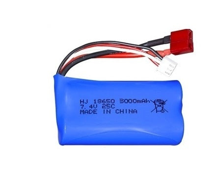 7.4V 3000mAh 18650 Lipo Battery for Wltoys - 10428 /12428/12423 RC Car Parts 2s 7.4v battery For Wltoys 144001 A959-B A969-B Q46 9 7.4V 3000mAh 18650 Lipo Battery for Wltoys - 10428 /12428/12423 RC Car Parts 2s 7.4v battery For Wltoys 144001 A959-B A969-B Q46 - Image 9