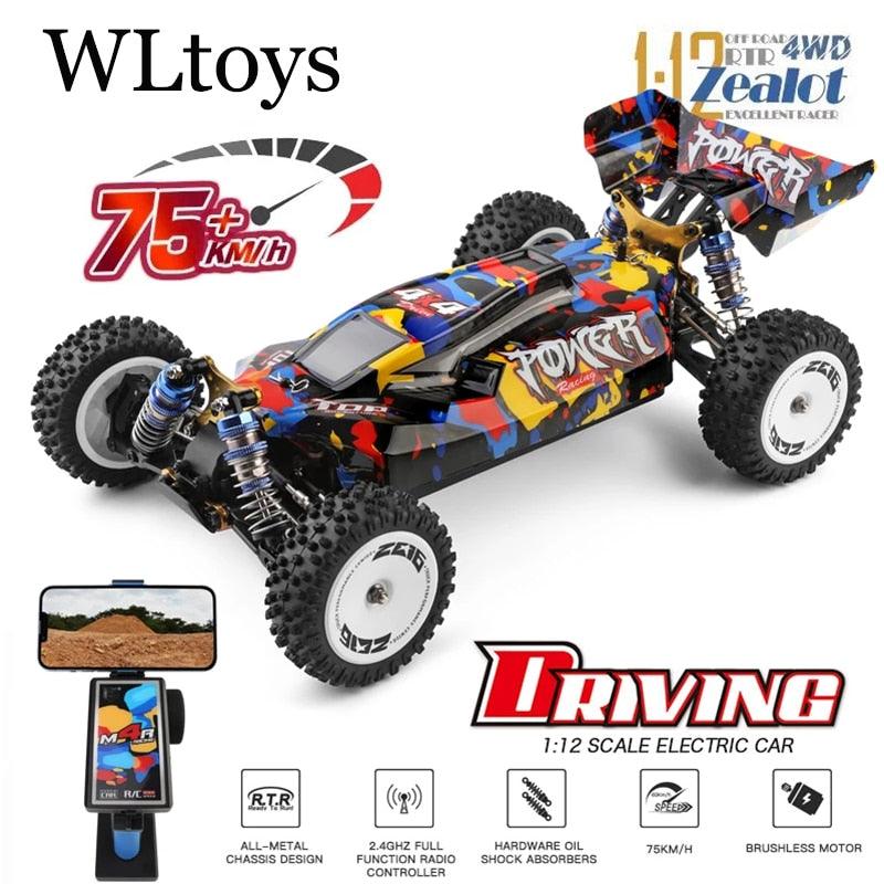 Wltoys 124017 124007 1/12 2.4G Racing RC Cars 4WD Brushless Motor 75Km/H High Speed Remote Control Off-road Drift Toys For Aduit 31 Wltoys 124017 124007 1/12 2.4G Racing RC Cars 4WD Brushless Motor 75Km/H High Speed Remote Control Off-road Drift Toys For Aduit — изображение 31