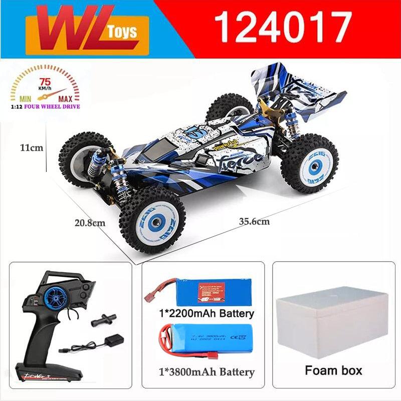 Wltoys 124017 124007 1/12 2.4G Racing RC Cars 4WD Brushless Motor 75Km/H High Speed Remote Control Off-road Drift Toys For Aduit 26 Wltoys 124017 124007 1/12 2.4G Racing RC Cars 4WD Brushless Motor 75Km/H High Speed Remote Control Off-road Drift Toys For Aduit — изображение 26