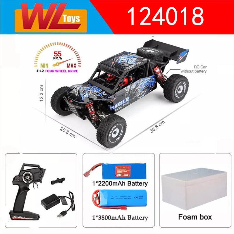 Wltoys 124017 124007 1/12 2.4G Racing RC Cars 4WD Brushless Motor 75Km/H High Speed Remote Control Off-road Drift Toys For Aduit 25 Wltoys 124017 124007 1/12 2.4G Racing RC Cars 4WD Brushless Motor 75Km/H High Speed Remote Control Off-road Drift Toys For Aduit — изображение 25