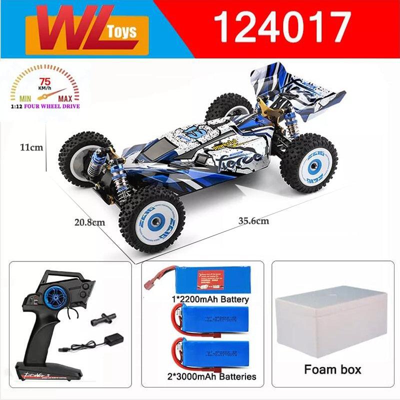 Wltoys 124017 124007 1/12 2.4G Racing RC Cars 4WD Brushless Motor 75Km/H High Speed Remote Control Off-road Drift Toys For Aduit 21 Wltoys 124017 124007 1/12 2.4G Racing RC Cars 4WD Brushless Motor 75Km/H High Speed Remote Control Off-road Drift Toys For Aduit — изображение 21