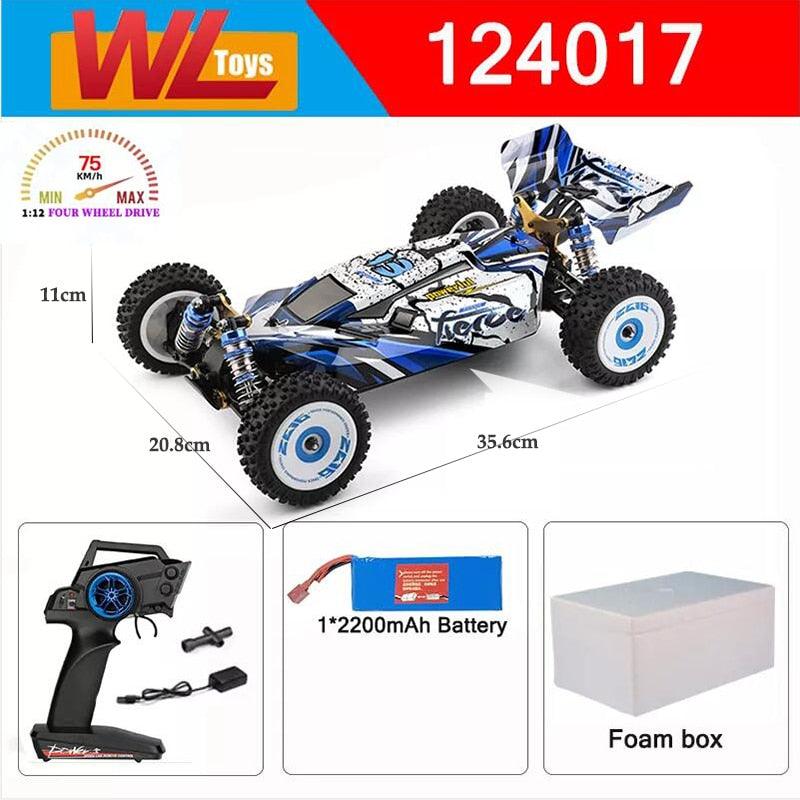 Wltoys 124017 124007 1/12 2.4G Racing RC Cars 4WD Brushless Motor 75Km/H High Speed Remote Control Off-road Drift Toys For Aduit 22 Wltoys 124017 124007 1/12 2.4G Racing RC Cars 4WD Brushless Motor 75Km/H High Speed Remote Control Off-road Drift Toys For Aduit — изображение 22