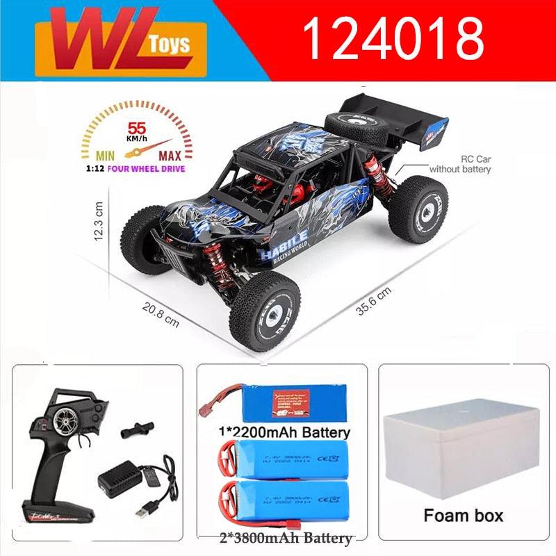 Wltoys 124017 124007 1/12 2.4G Racing RC Cars 4WD Brushless Motor 75Km/H High Speed Remote Control Off-road Drift Toys For Aduit 18 Wltoys 124017 124007 1/12 2.4G Racing RC Cars 4WD Brushless Motor 75Km/H High Speed Remote Control Off-road Drift Toys For Aduit — изображение 18