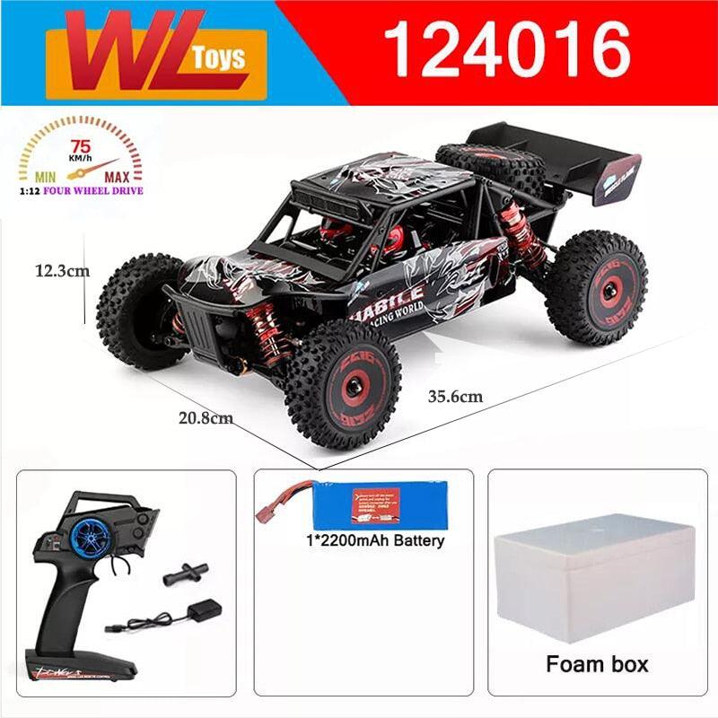 Wltoys 124017 124007 1/12 2.4G Racing RC Cars 4WD Brushless Motor 75Km/H High Speed Remote Control Off-road Drift Toys For Aduit 15 Wltoys 124017 124007 1/12 2.4G Racing RC Cars 4WD Brushless Motor 75Km/H High Speed Remote Control Off-road Drift Toys For Aduit — изображение 15