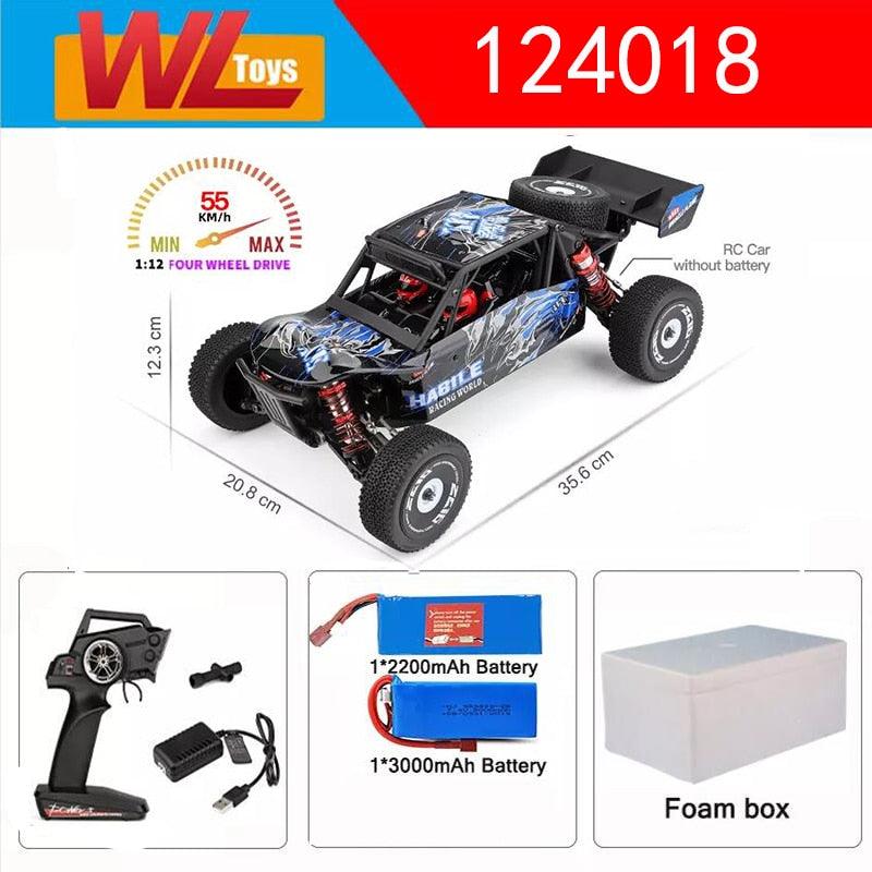 Wltoys 124017 124007 1/12 2.4G Racing RC Cars 4WD Brushless Motor 75Km/H High Speed Remote Control Off-road Drift Toys For Aduit 3 Wltoys 124017 124007 1/12 2.4G Racing RC Cars 4WD Brushless Motor 75Km/H High Speed Remote Control Off-road Drift Toys For Aduit - صورة Wltoys 124017 124007 1/12 2.4G Racing RC Cars 4WD Brushless Motor 75Km/H High Speed Remote Control Off-road Drift Toys For Aduit - صورة 3