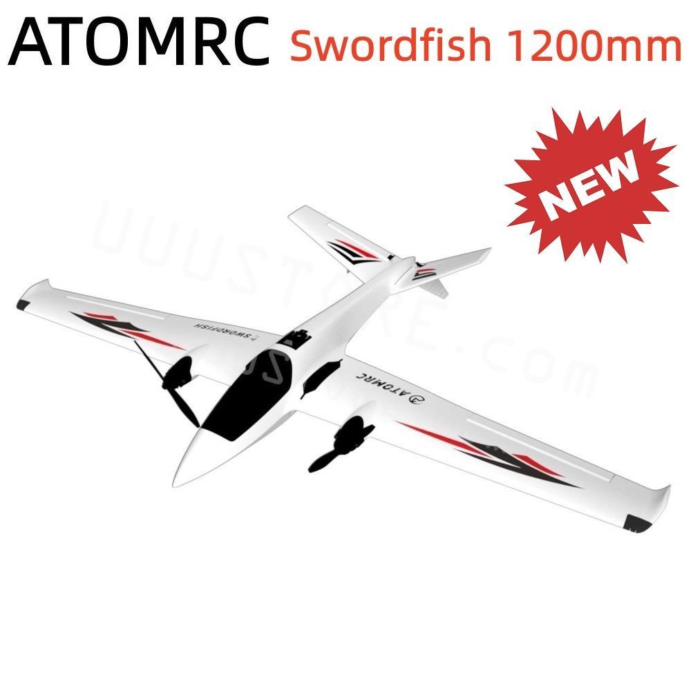 ATOMRC Swordfish Fixed Wing Aircraft - 1200mm Fixed Wing Wingspan RC Airplane KIT PNP FPV PNP Outdoor Hobby Toys for Children 3 ATOMRC Swordfish Fixed Wing Aircraft - 1200mm Fixed Wing Wingspan RC Airplane KIT PNP FPV PNP Outdoor Hobby Toys for Children - Image 3