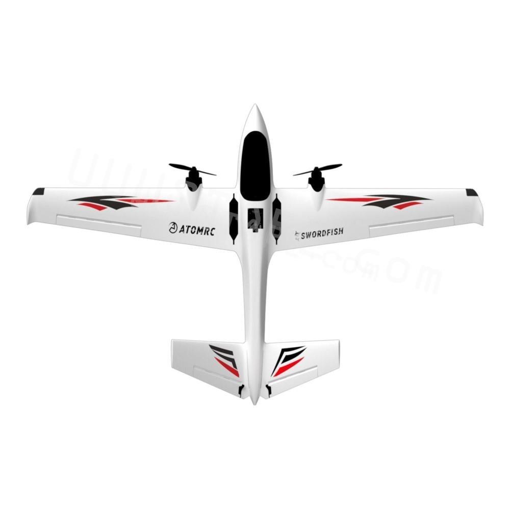 ATOMRC Swordfish Fixed Wing Aircraft - 1200mm Fixed Wing Wingspan RC Airplane KIT PNP FPV PNP Outdoor Hobby Toys for Children