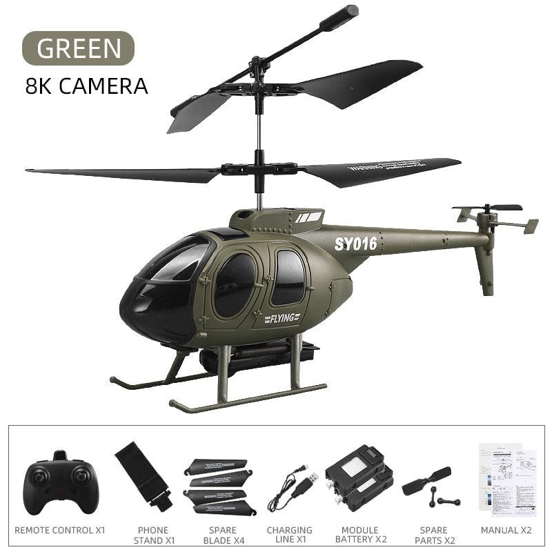 SY06 RC Helicopter - 2023 New RC Plane 2.4G 6CH Gyro Altitude Hold RC Helicopter with Camera 8k Drone Remote Control Airplane Toys for Kids 6 SY06 RC Helicopter - 2023 New RC Plane 2.4G 6CH Gyro Altitude Hold RC Helicopter with Camera 8k Drone Remote Control Airplane Toys for Kids - Image 6