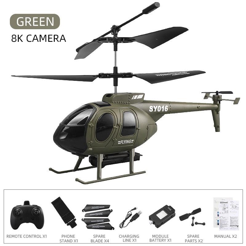 SY06 RC Helicopter - 2023 New RC Plane 2.4G 6CH Gyro Altitude Hold RC Helicopter with Camera 8k Drone Remote Control Airplane Toys for Kids 4 SY06 RC Helicopter - 2023 New RC Plane 2.4G 6CH Gyro Altitude Hold RC Helicopter with Camera 8k Drone Remote Control Airplane Toys for Kids - Image 4