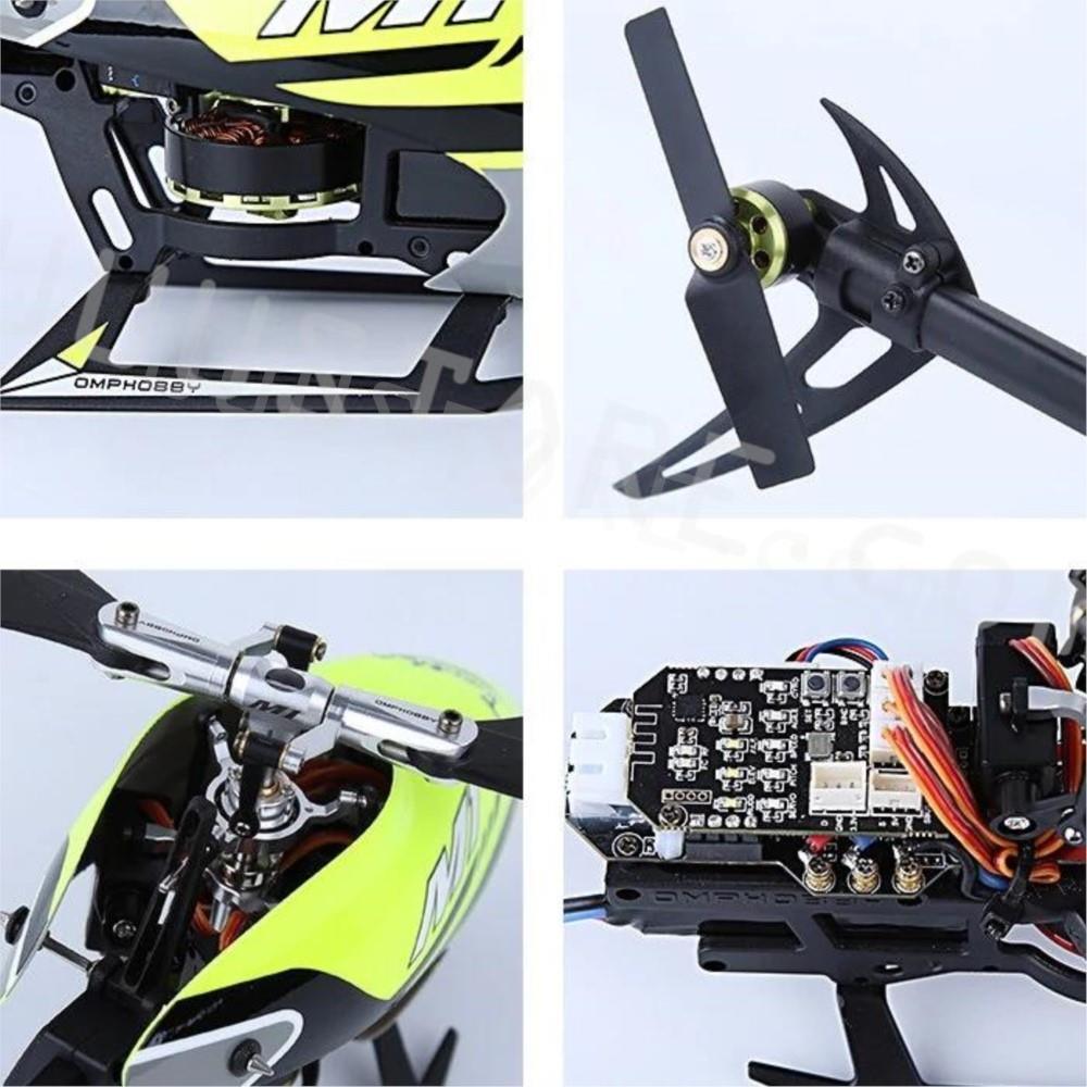 2023 New OMPHOBBY M1 290mm 6CH 3D Flybarless Dual Brushless Direct-Drive Motor RC Helicopter With Flight Controller for RC Model 6 2023 New OMPHOBBY M1 290mm 6CH 3D Flybarless Dual Brushless Direct-Drive Motor RC Helicopter With Flight Controller for RC Model — изображение 6