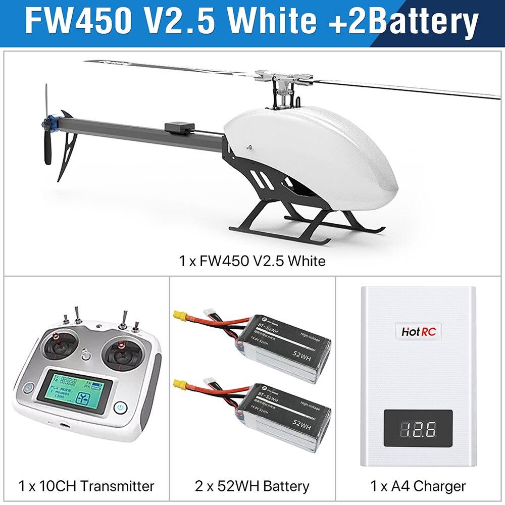 Fly Wing FW450L V2.5 RC Helicopters - Remote Control RTF FBL 3D GPS APP Automatic Return w/H1 Flight Control System 6CH Helicopter for Adults 13 Fly Wing FW450L V2.5 RC Helicopters - Remote Control RTF FBL 3D GPS APP Automatic Return w/H1 Flight Control System 6CH Helicopter for Adults — изображение 13