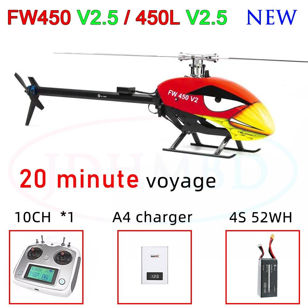 FLYWING FW450 RC Helicopter - V2.5 RC 6CH 3D FW450L Smart GPS Helicopter RTF H1 Flight control Brushless Motor Drone Quadcopter 12 FLYWING FW450 RC Helicopter - V2.5 RC 6CH 3D FW450L Smart GPS Helicopter RTF H1 Flight control Brushless Motor Drone Quadcopter - Image 12