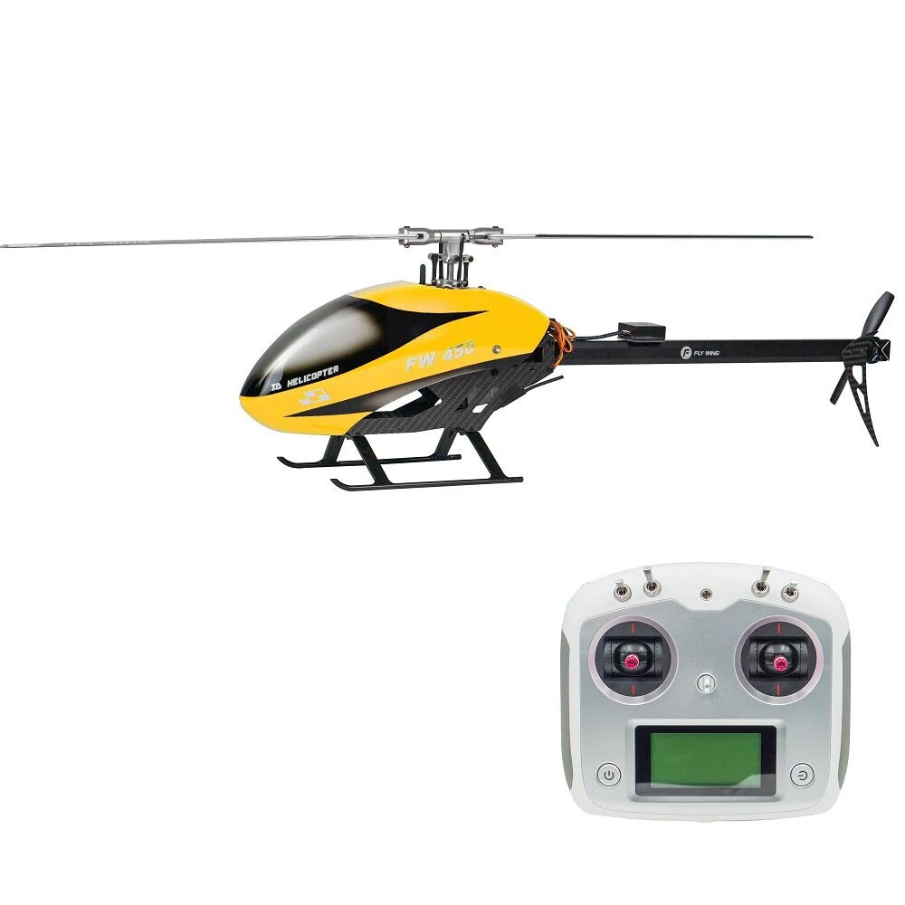 FLYWING FW450 RC Helicopter - V2.5 RC 6CH 3D FW450L Smart GPS Helicopter RTF H1 Flight control Brushless Motor Drone Quadcopter