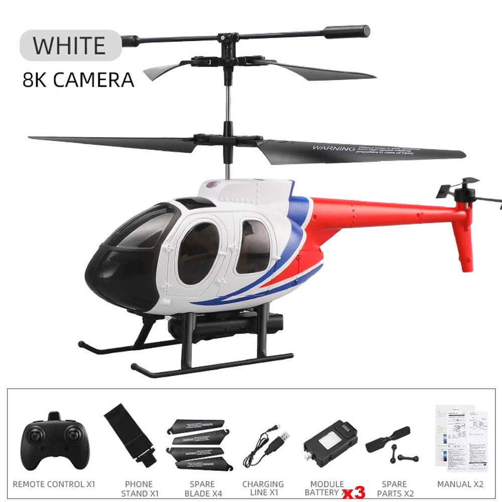 6Ch Rc Helicopter Pane Mini Drones with Camera Hd 8K Wifi FPV Dron Aircraft Rc Airplane Toys for Boys Children Adults 6 6Ch Rc Helicopter Pane Mini Drones with Camera Hd 8K Wifi FPV Dron Aircraft Rc Airplane Toys for Boys Children Adults - Image 6