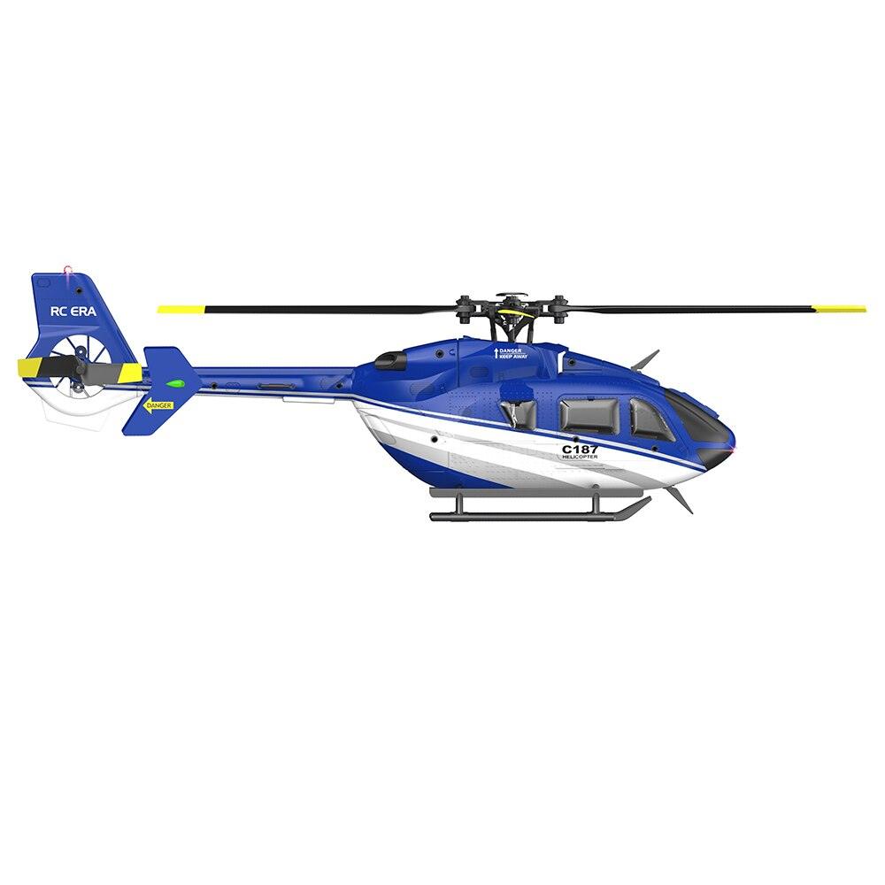 C187 RC Helicopter -2.4G 4CH 6-Axis Gyro Altitude Hold Flybarless EC135 Scale RC Helicopter RTF 6 C187 RC Helicopter -2.4G 4CH 6-Axis Gyro Altitude Hold Flybarless EC135 Scale RC Helicopter RTF - Image 6