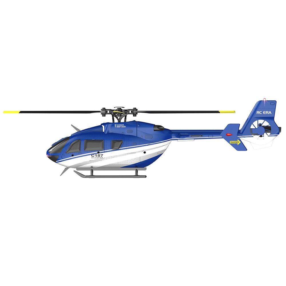 C187 RC Helicopter -2.4G 4CH 6-Axis Gyro Altitude Hold Flybarless EC135 Scale RC Helicopter RTF 5 C187 RC Helicopter -2.4G 4CH 6-Axis Gyro Altitude Hold Flybarless EC135 Scale RC Helicopter RTF - Image 5