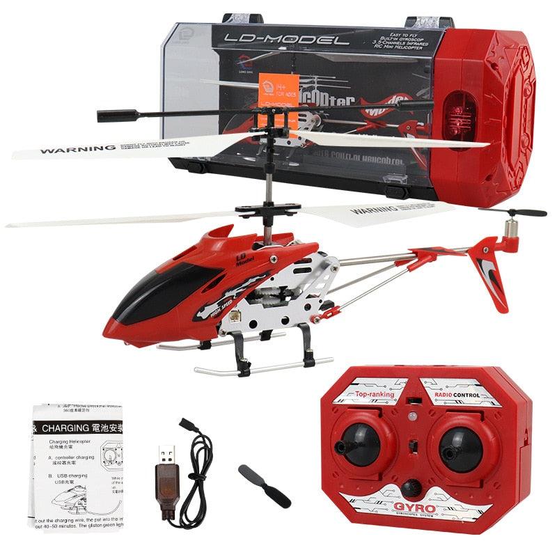 LD-Model Rc Helicopter - 3.5CH Metal RC Helicopter With Lights Remote Controller Helicopter 6 LD-Model Rc Helicopter - 3.5CH Metal RC Helicopter With Lights Remote Controller Helicopter - Image 6