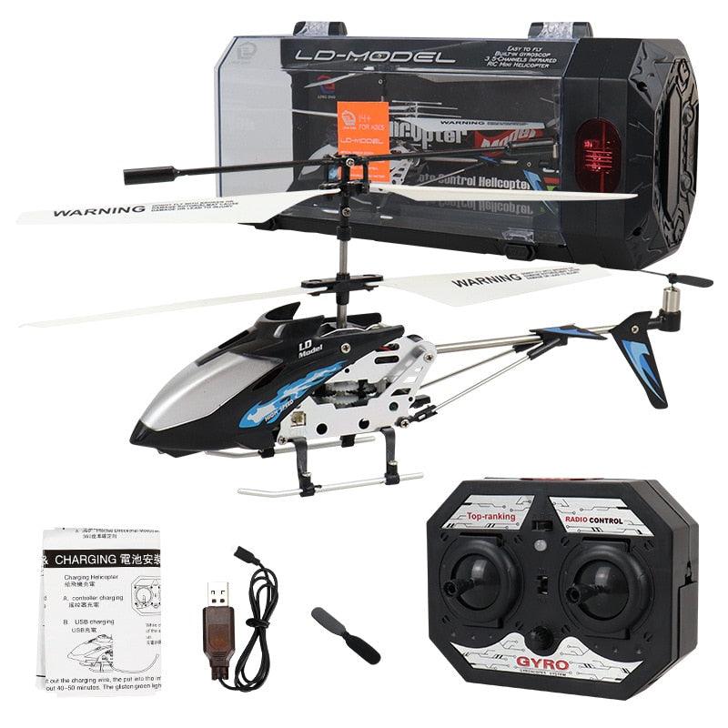 LD-Model Rc Helicopter - 3.5CH Metal RC Helicopter With Lights Remote Controller Helicopter 4 LD-Model Rc Helicopter - 3.5CH Metal RC Helicopter With Lights Remote Controller Helicopter - Image 4