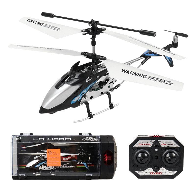 LD-Model Rc Helicopter - 3.5CH Metal RC Helicopter With Lights Remote Controller Helicopter