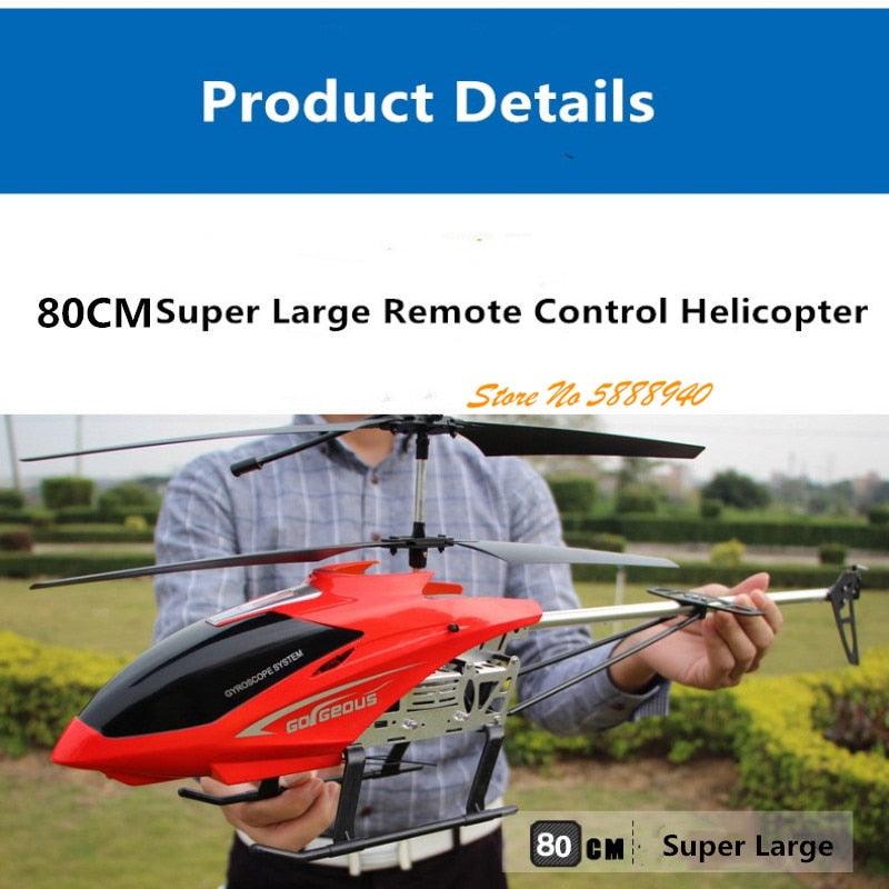 80CM RC Helicopter - Large Model 3.5CH Alloy Frame Anti-Fall All Body LED Lights 150 Meters Electric Remote Control Helicopter Toy 28 80CM RC Helicopter - Large Model 3.5CH Alloy Frame Anti-Fall All Body LED Lights 150 Meters Electric Remote Control Helicopter Toy — изображение 28