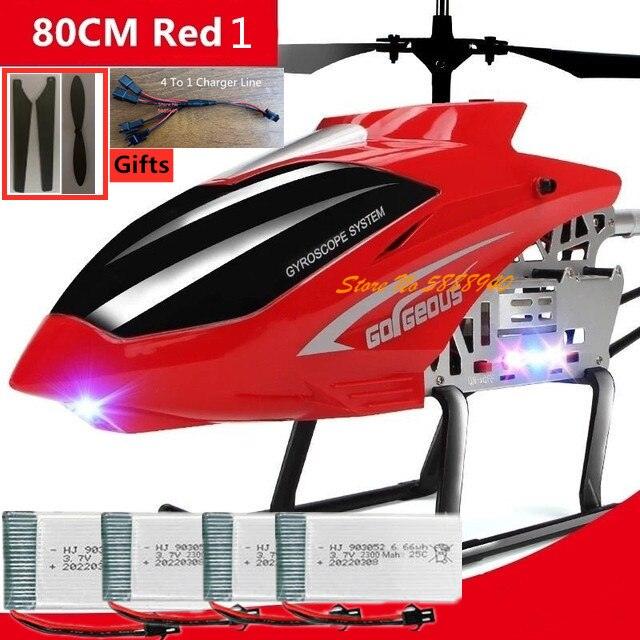 80CM RC Helicopter - Large Model 3.5CH Alloy Frame Anti-Fall All Body LED Lights 150 Meters Electric Remote Control Helicopter Toy 26 80CM RC Helicopter - Large Model 3.5CH Alloy Frame Anti-Fall All Body LED Lights 150 Meters Electric Remote Control Helicopter Toy — изображение 26