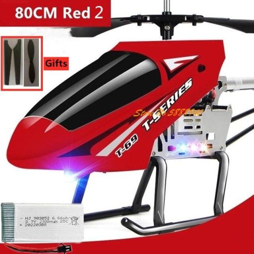 80CM RC Helicopter - Large Model 3.5CH Alloy Frame Anti-Fall All Body LED Lights 150 Meters Electric Remote Control Helicopter Toy - صورة 80CM RC Helicopter - Large Model 3.5CH Alloy Frame Anti-Fall All Body LED Lights 150 Meters Electric Remote Control Helicopter Toy - صورة 25