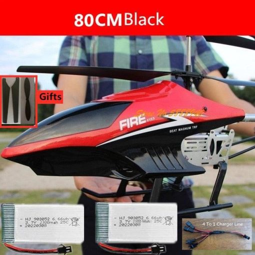 80CM RC Helicopter - Large Model 3.5CH Alloy Frame Anti-Fall All Body LED Lights 150 Meters Electric Remote Control Helicopter Toy - صورة 80CM RC Helicopter - Large Model 3.5CH Alloy Frame Anti-Fall All Body LED Lights 150 Meters Electric Remote Control Helicopter Toy - صورة 24