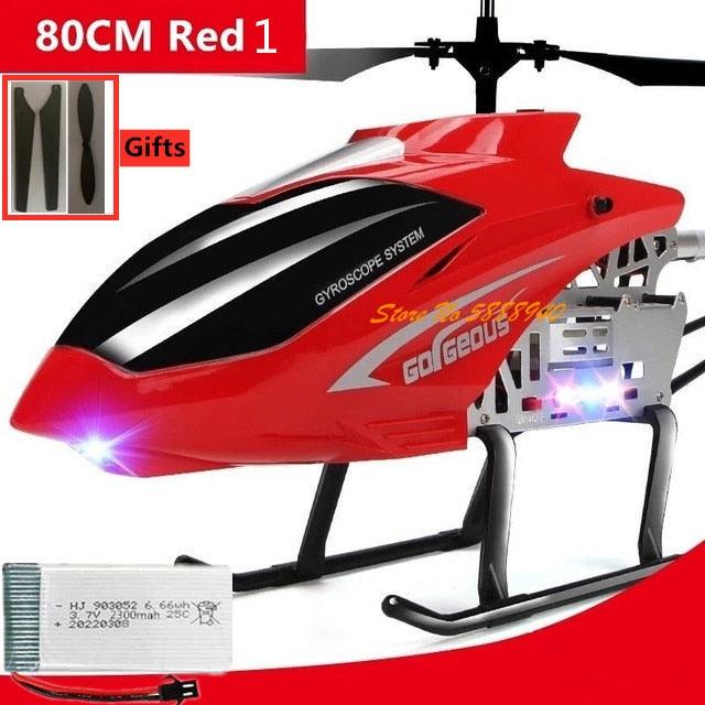 80CM RC Helicopter - Large Model 3.5CH Alloy Frame Anti-Fall All Body LED Lights 150 Meters Electric Remote Control Helicopter Toy 22 80CM RC Helicopter - Large Model 3.5CH Alloy Frame Anti-Fall All Body LED Lights 150 Meters Electric Remote Control Helicopter Toy — изображение 22