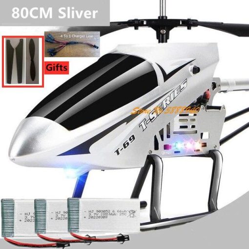 80CM RC Helicopter - Large Model 3.5CH Alloy Frame Anti-Fall All Body LED Lights 150 Meters Electric Remote Control Helicopter Toy - صورة 80CM RC Helicopter - Large Model 3.5CH Alloy Frame Anti-Fall All Body LED Lights 150 Meters Electric Remote Control Helicopter Toy - صورة 18