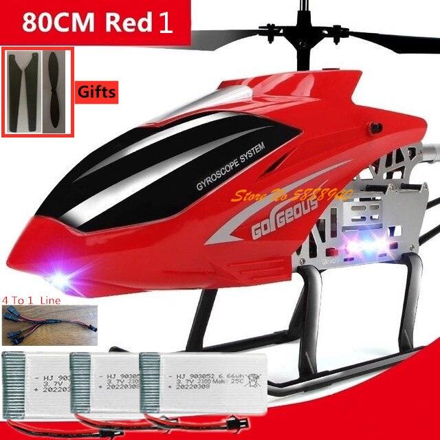 80CM RC Helicopter - Large Model 3.5CH Alloy Frame Anti-Fall All Body LED Lights 150 Meters Electric Remote Control Helicopter Toy 17 80CM RC Helicopter - Large Model 3.5CH Alloy Frame Anti-Fall All Body LED Lights 150 Meters Electric Remote Control Helicopter Toy — изображение 17
