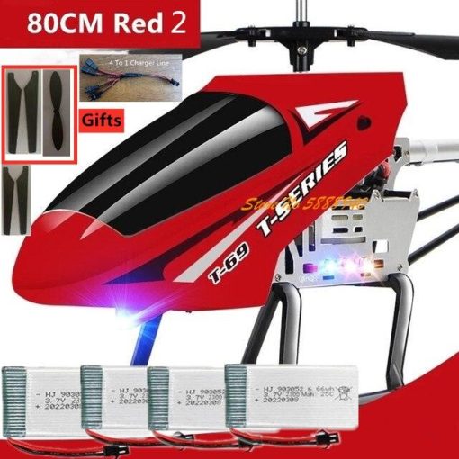 80CM RC Helicopter - Large Model 3.5CH Alloy Frame Anti-Fall All Body LED Lights 150 Meters Electric Remote Control Helicopter Toy - صورة 80CM RC Helicopter - Large Model 3.5CH Alloy Frame Anti-Fall All Body LED Lights 150 Meters Electric Remote Control Helicopter Toy - صورة 12