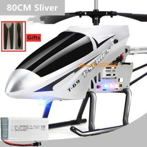 80CM RC Helicopter - Large Model 3.5CH Alloy Frame Anti-Fall All Body LED Lights 150 Meters Electric Remote Control Helicopter Toy - صورة 80CM RC Helicopter - Large Model 3.5CH Alloy Frame Anti-Fall All Body LED Lights 150 Meters Electric Remote Control Helicopter Toy - صورة 6