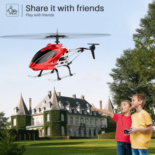 SYMA RC Helicopter S37 Aircraft - with Altitude hold, 3.5 Channel, Alloy Material, Gyro Stabilizer Toy for Kids Beginners Indoor - Image 3