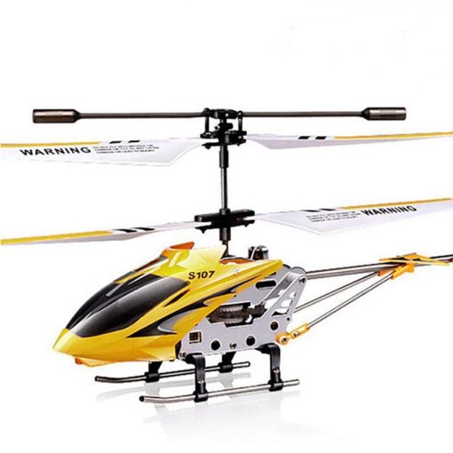 Syma S107G Rc Helicopter - 3 channel remote control helicopter anti-collision anti-drop equipped with gyro alloy aircraft - Image 8