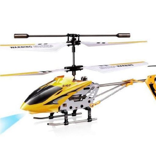 Syma S107G Rc Helicopter - 3 channel remote control helicopter anti-collision anti-drop equipped with gyro alloy aircraft - Image 3