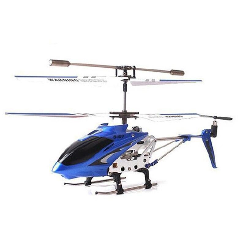 Syma S107G Rc Helicopter - 3 channel remote control helicopter anti-collision anti-drop equipped with gyro alloy aircraft