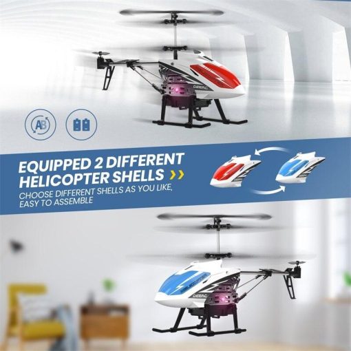 DEERC DE51 Rc Helicopter - Altitude Hold RC Planes With Gyro For Kid Beginner 2.4G Aircraft Indoor Flying Boys Toys 7 DEERC DE51 Rc Helicopter - Altitude Hold RC Planes With Gyro For Kid Beginner 2.4G Aircraft Indoor Flying Boys Toys - Image 7