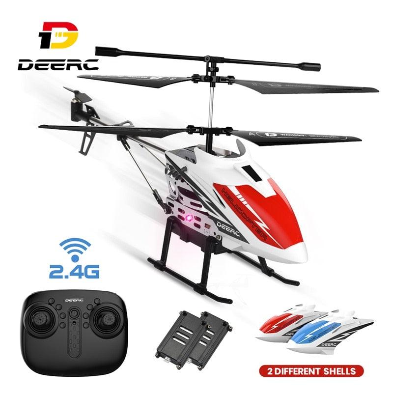 DEERC DE51 Rc Helicopter - Altitude Hold RC Planes With Gyro For Kid Beginner 2.4G Aircraft Indoor Flying Boys Toys 2 DEERC DE51 Rc Helicopter - Altitude Hold RC Planes With Gyro For Kid Beginner 2.4G Aircraft Indoor Flying Boys Toys — изображение 2