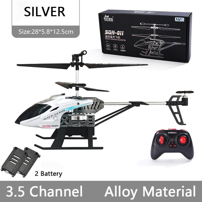 DEERC 8004B RC Helicopter - 2.4G Aircraft 3.5CH 4.5CH RC Plane With Led Light Anti-collision Durable Alloy Toys For Beginner Kids Boys 5 DEERC 8004B RC Helicopter - 2.4G Aircraft 3.5CH 4.5CH RC Plane With Led Light Anti-collision Durable Alloy Toys For Beginner Kids Boys — изображение 5