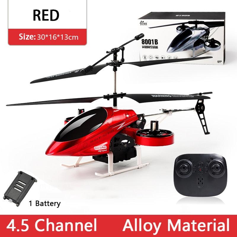 DEERC 8004B RC Helicopter - 2.4G Aircraft 3.5CH 4.5CH RC Plane With Led Light Anti-collision Durable Alloy Toys For Beginner Kids Boys 4 DEERC 8004B RC Helicopter - 2.4G Aircraft 3.5CH 4.5CH RC Plane With Led Light Anti-collision Durable Alloy Toys For Beginner Kids Boys — изображение 4