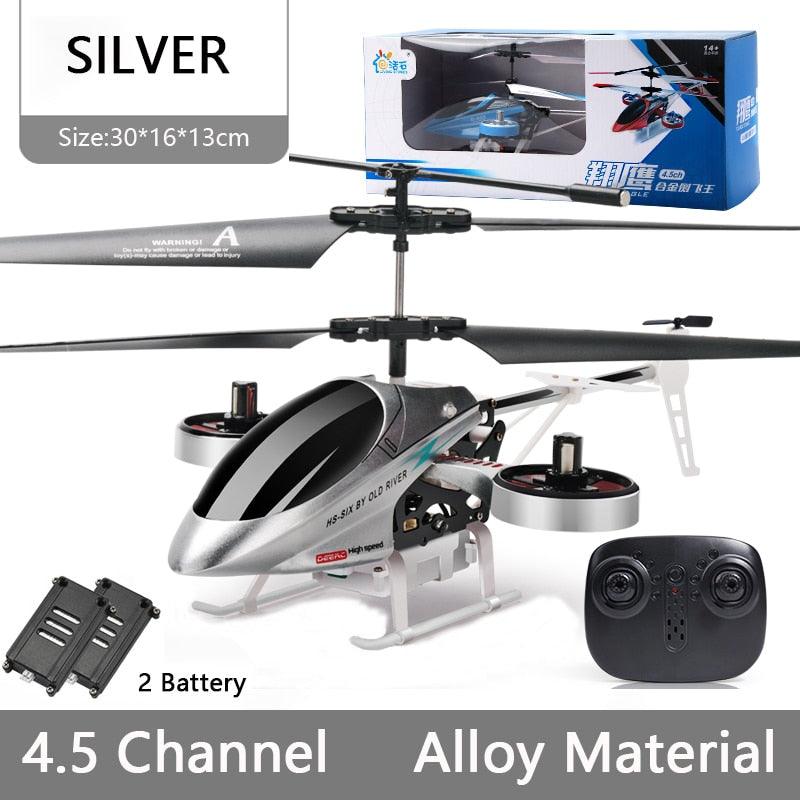 DEERC 8004B RC Helicopter - 2.4G Aircraft 3.5CH 4.5CH RC Plane With Led Light Anti-collision Durable Alloy Toys For Beginner Kids Boys 3 DEERC 8004B RC Helicopter - 2.4G Aircraft 3.5CH 4.5CH RC Plane With Led Light Anti-collision Durable Alloy Toys For Beginner Kids Boys — изображение 3