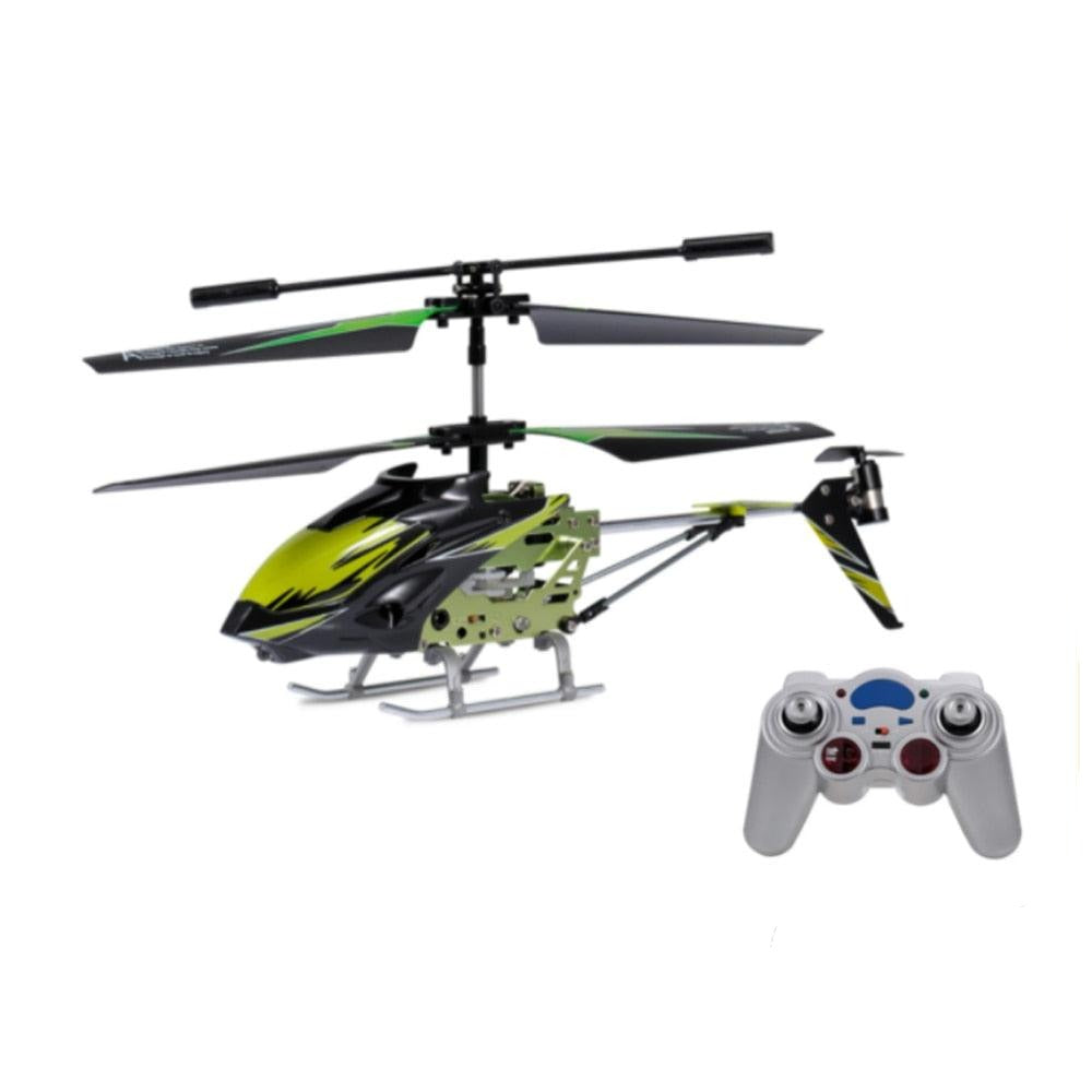 Wltoys XK S929-A RC Helicopter - 2.4G 3.5CH with Led Light RC Helicopter Indoor Toys for Beginner Kids Children Blue Red Green