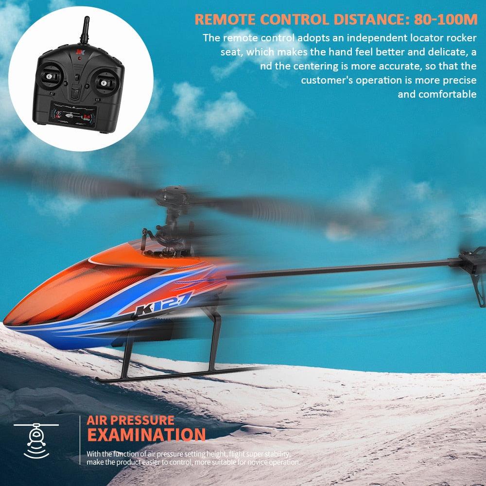 WLtoys K127 Helicopters - 2.4Ghz 4CH 6-Aixs Gyroscope Flybarless Altitude Hold RC Helicotper For Kids Gift Toys 11 WLtoys K127 Helicopters - 2.4Ghz 4CH 6-Aixs Gyroscope Flybarless Altitude Hold RC Helicotper For Kids Gift Toys — изображение 11