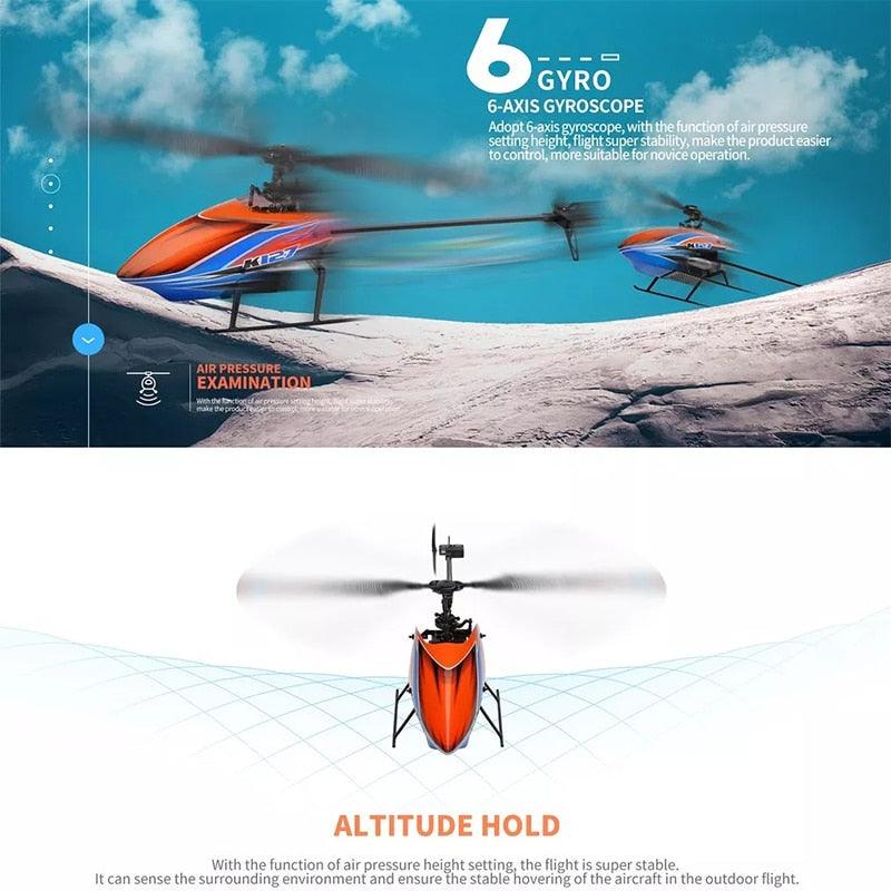 WLtoys K127 Helicopters - 2.4Ghz 4CH 6-Aixs Gyroscope Flybarless Altitude Hold RC Helicotper For Kids Gift Toys 10 WLtoys K127 Helicopters - 2.4Ghz 4CH 6-Aixs Gyroscope Flybarless Altitude Hold RC Helicotper For Kids Gift Toys — изображение 10
