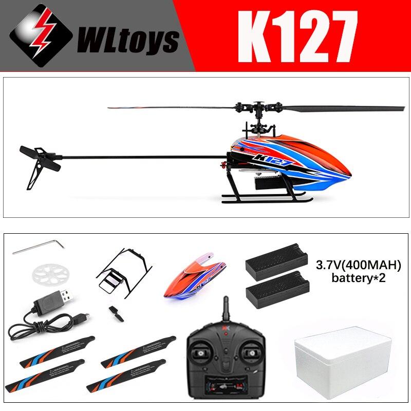 WLtoys K127 Helicopters - 2.4Ghz 4CH 6-Aixs Gyroscope Flybarless Altitude Hold RC Helicotper For Kids Gift Toys 8 WLtoys K127 Helicopters - 2.4Ghz 4CH 6-Aixs Gyroscope Flybarless Altitude Hold RC Helicotper For Kids Gift Toys — изображение 8