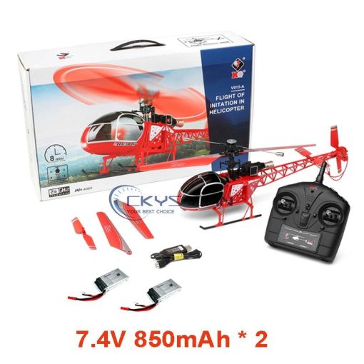 Wltoys V915-A RC Helicopter RTF - 2.4G 4CH Dual Brush Motor Control Avion Fixed Height Aircraft Drone Gift for Aldult Friends 5 Wltoys V915-A RC Helicopter RTF - 2.4G 4CH Dual Brush Motor Control Avion Fixed Height Aircraft Drone Gift for Aldult Friends - صورة Wltoys V915-A RC Helicopter RTF - 2.4G 4CH Dual Brush Motor Control Avion Fixed Height Aircraft Drone Gift for Aldult Friends - صورة 5