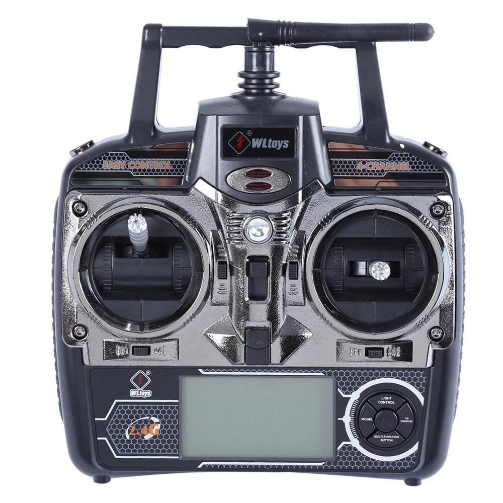 WLtoys V913 RC Helicopter - Brushed Helicopter Single Propeller 2.4G 4CH MEMS Gyro Big Extra Large RC Helicopter with LCD Transmitter RTF 5 WLtoys V913 RC Helicopter - Brushed Helicopter Single Propeller 2.4G 4CH MEMS Gyro Big Extra Large RC Helicopter with LCD Transmitter RTF - Image 5